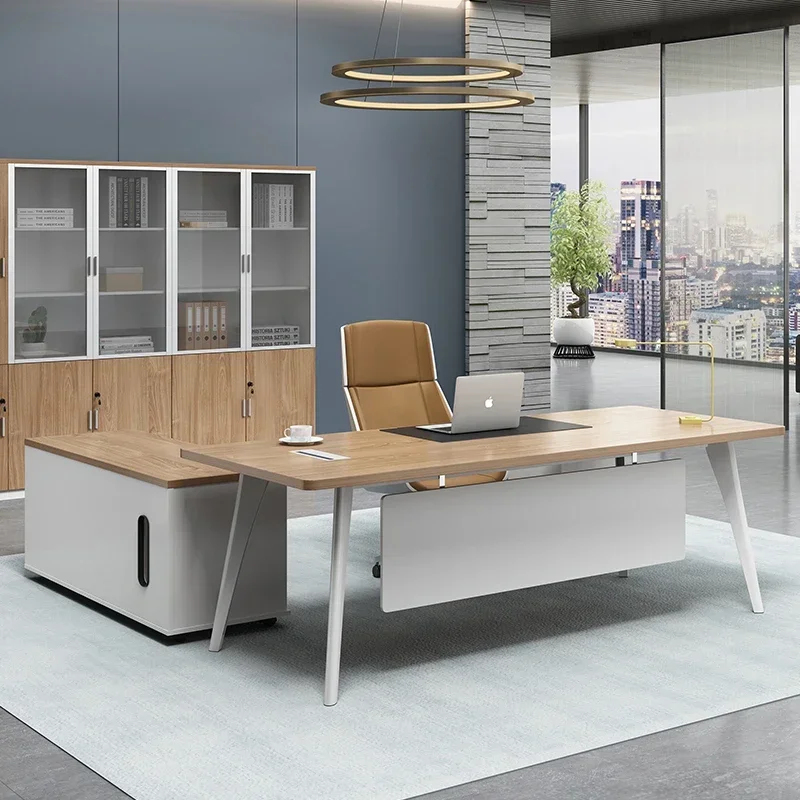 Desk Setup In Office - (Sea shipping) European Executive Office Desk