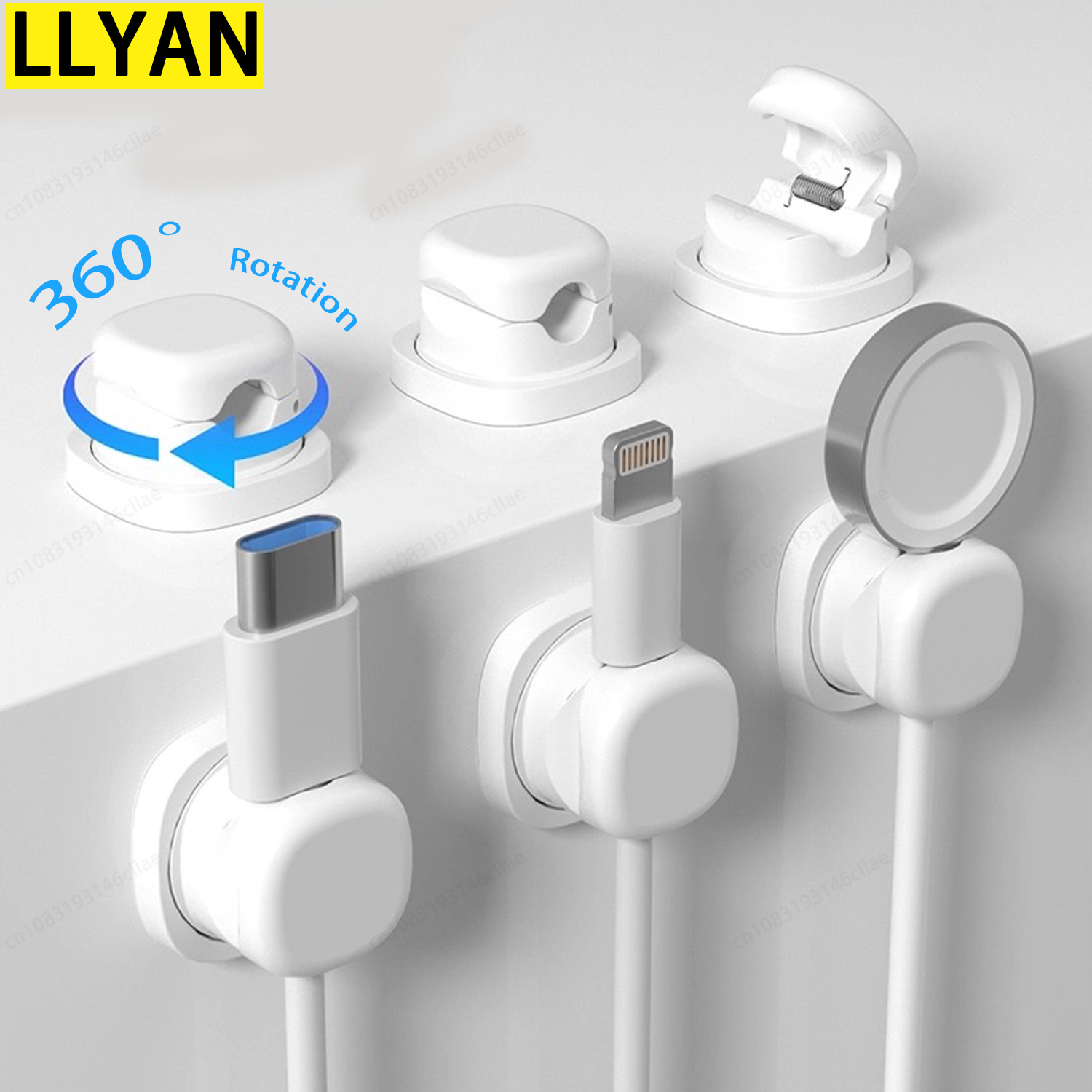 Desk Setup Cable Management - adhesive cable organizer Cable Clip Cable