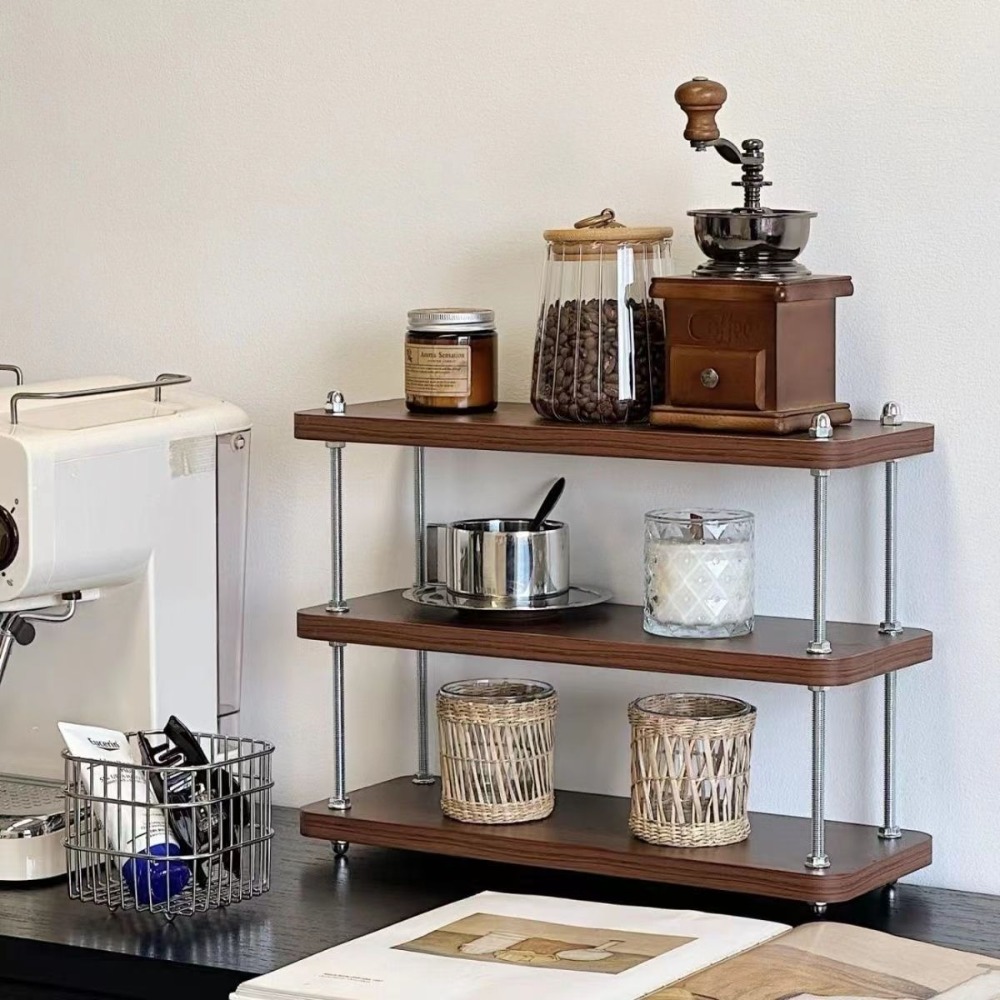 Vintage Shelf Coffee Rack Lift - огляд і ціна Desk Setup Vintage