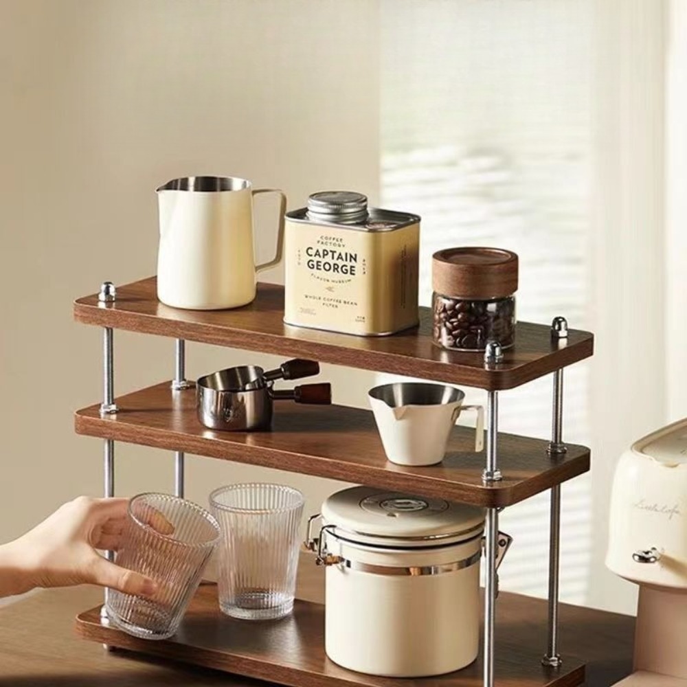 Vintage Shelf Coffee Rack Lift - огляд і ціна Desk Setup Vintage