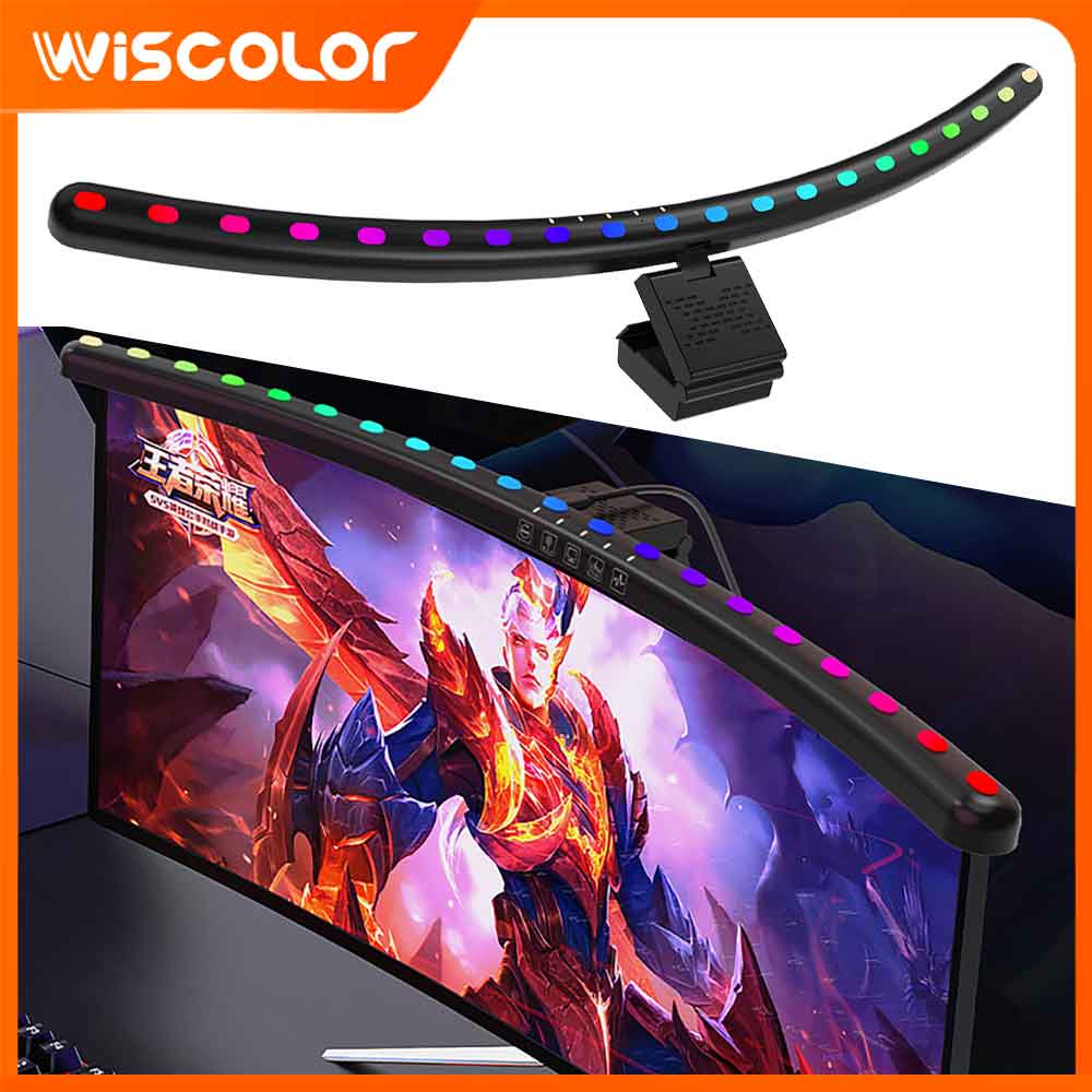 RGB Light Bar Monitor Smart Wi - огляд і ціна Desk Setup In Office