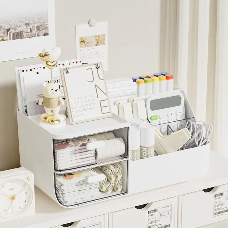Large Capacity Multifunctional - огляд і ціна Desk Setup Organizer
