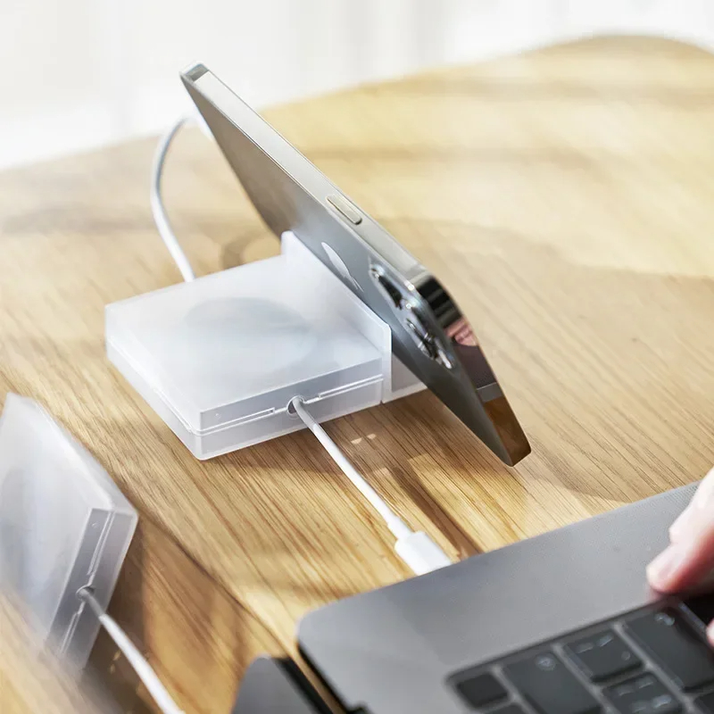 Portable Transparent Cable Org - огляд і ціна Desk Setup Cable Management
