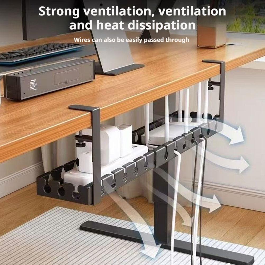 Extendable Under Desk Cable Ma - огляд і ціна Desk Setup Organizer