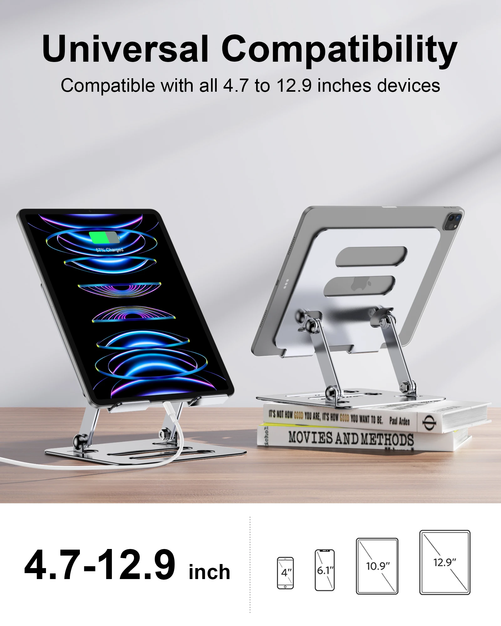 laptop stand Adjustable Mini L - огляд і ціна Desk Setup Macbook