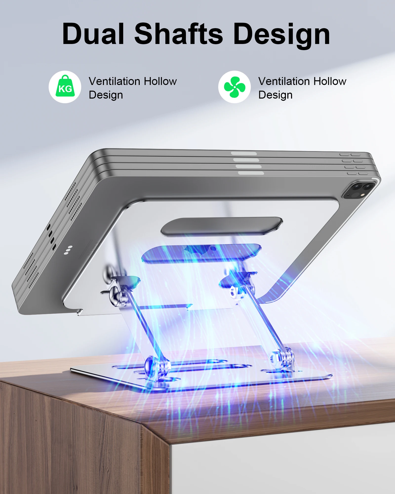 laptop stand Adjustable Mini L - огляд і ціна Desk Setup Macbook