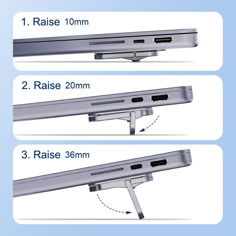 Hagibis Foldable Laptop Stand  - огляд і ціна Desk Setup Macbook