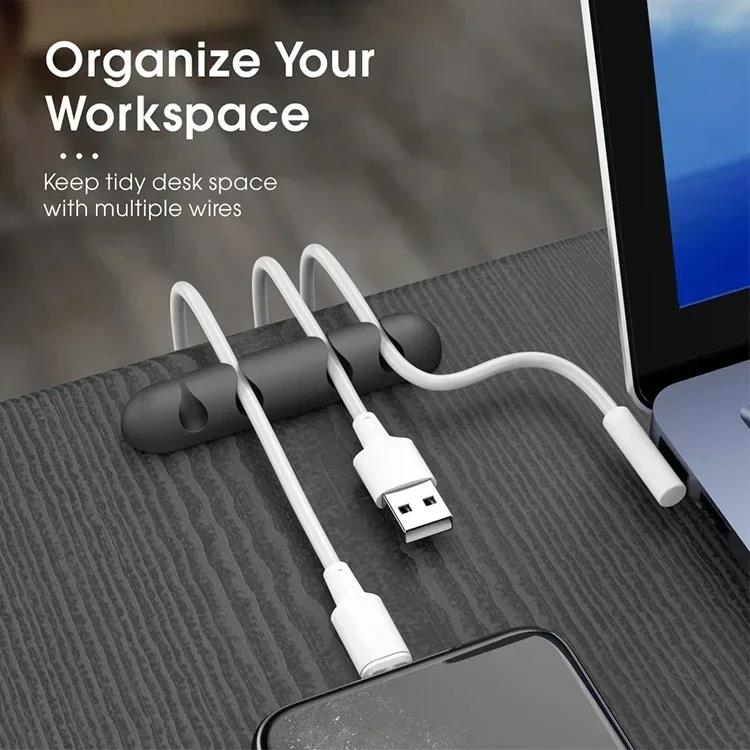 Mouse Wire Organizer Holds Mou - огляд і ціна Desk Setup Organizer