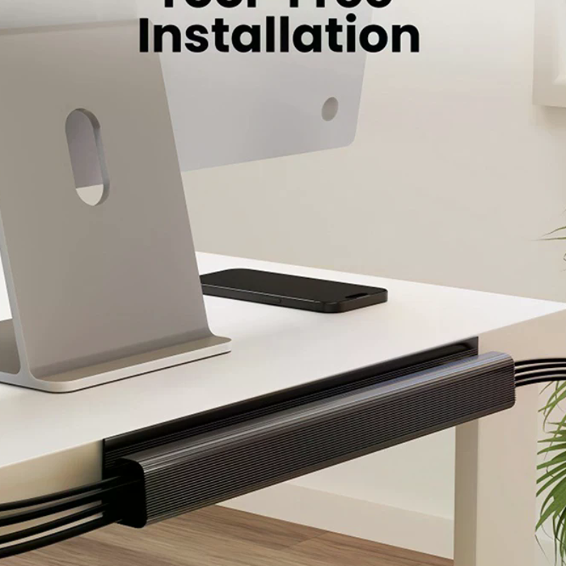 Channel Desk Cable Organizer C - огляд і ціна Desk Setup Cable Management
