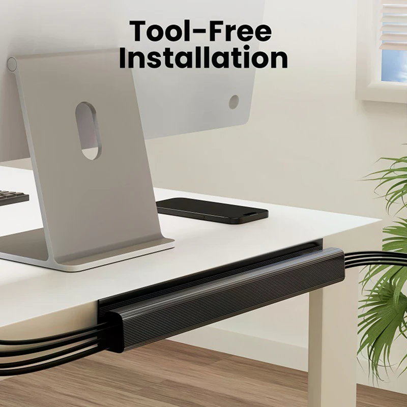 Channel Desk Cable Organizer C - огляд і ціна Desk Setup Cable Management