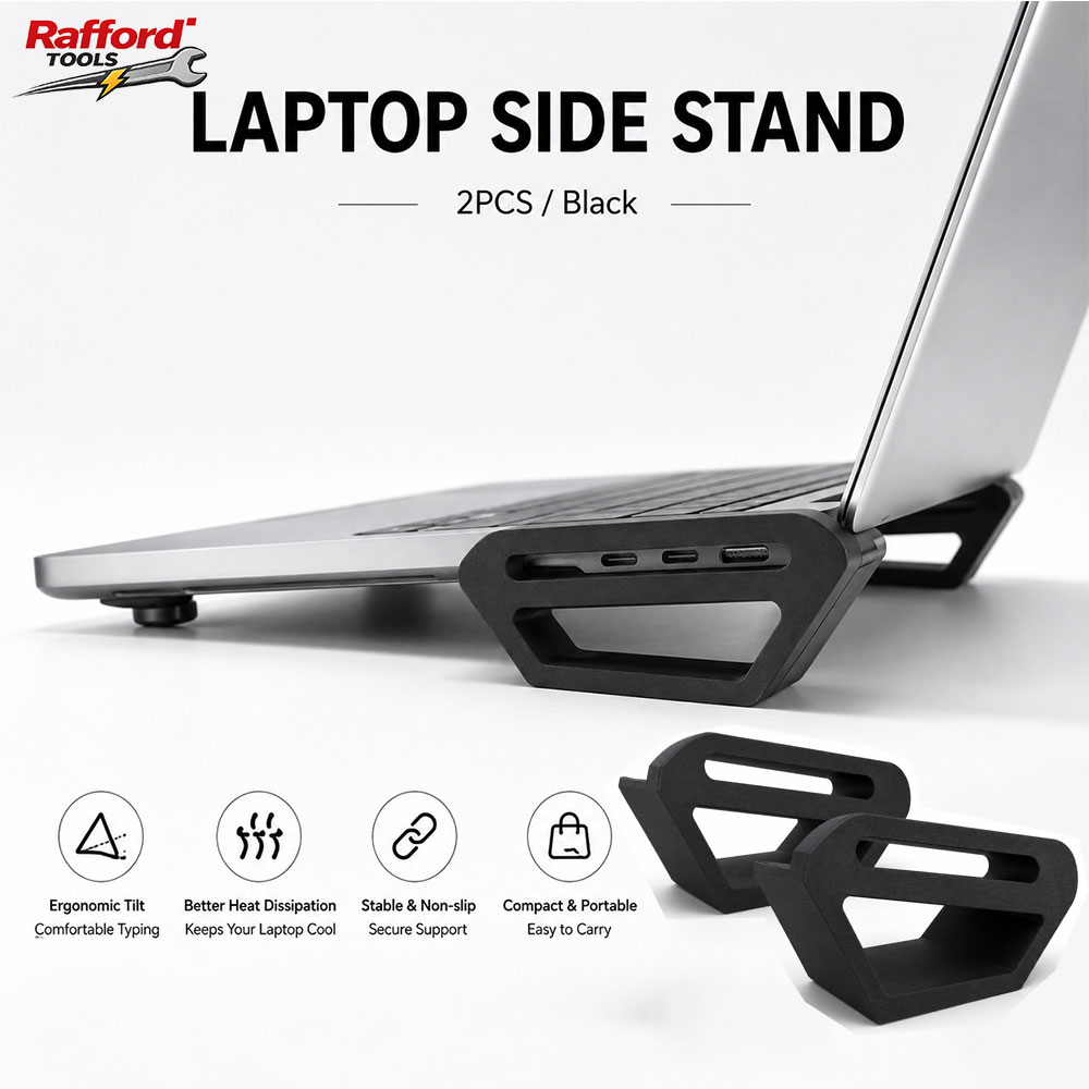 Rafford Laptop Side Stand, Por - огляд і ціна Desk Setup Macbook