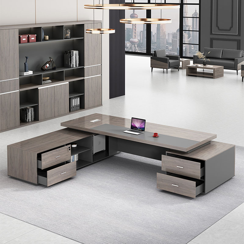 Desk Luxury Storage L Shaped E - огляд і ціна Desk Setup L Shaped