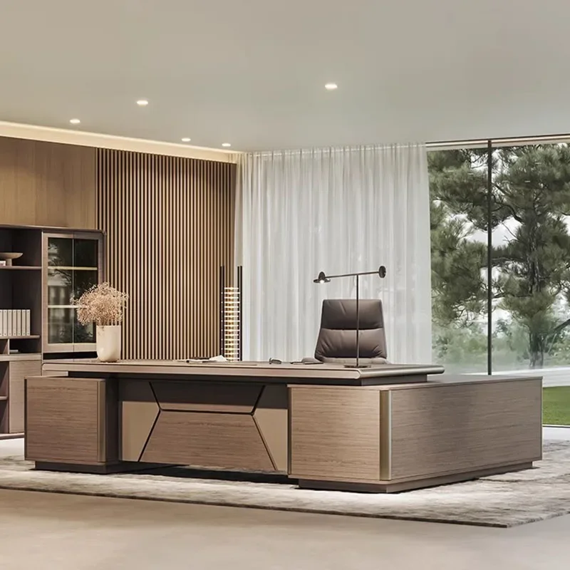Modern Work Executive Desk Off - огляд і ціна Work Desk Home Setup