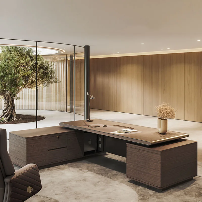 Modern Work Executive Desk Off - огляд і ціна Work Desk Home Setup