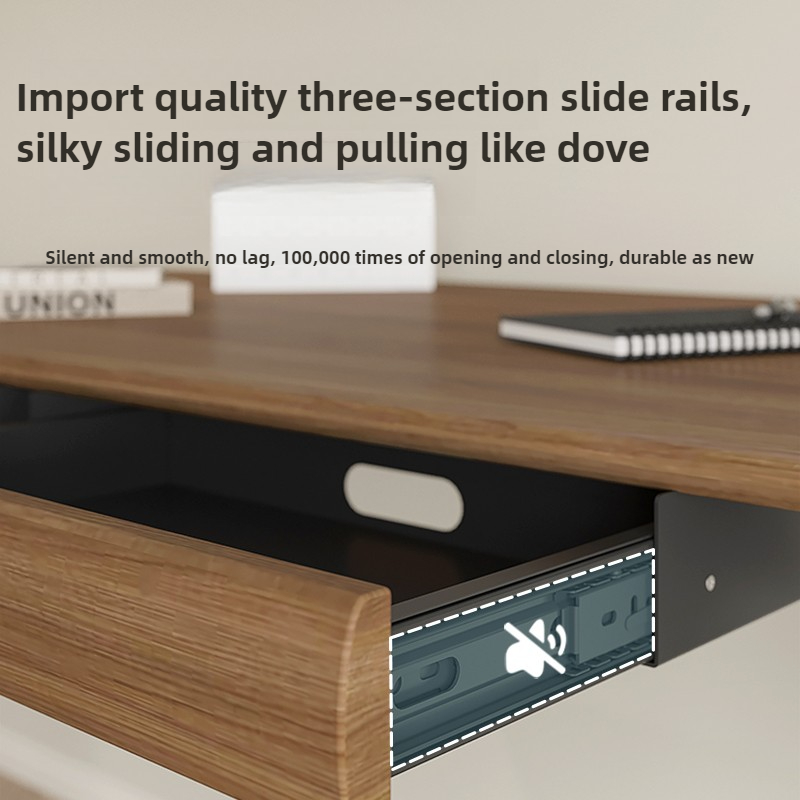 Walnut Wood Under Desk Drawer  - огляд і ціна Desk Setup Organizer