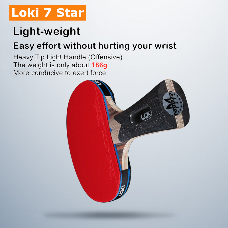 Loki 7 Star Table Tennis Racke - огляд і ціна Desk Setup Tips