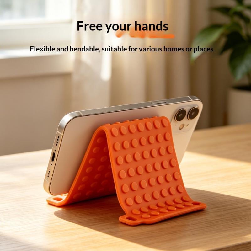 Bendable Silicone Phone Stand  - огляд і ціна Desk Setup Stand