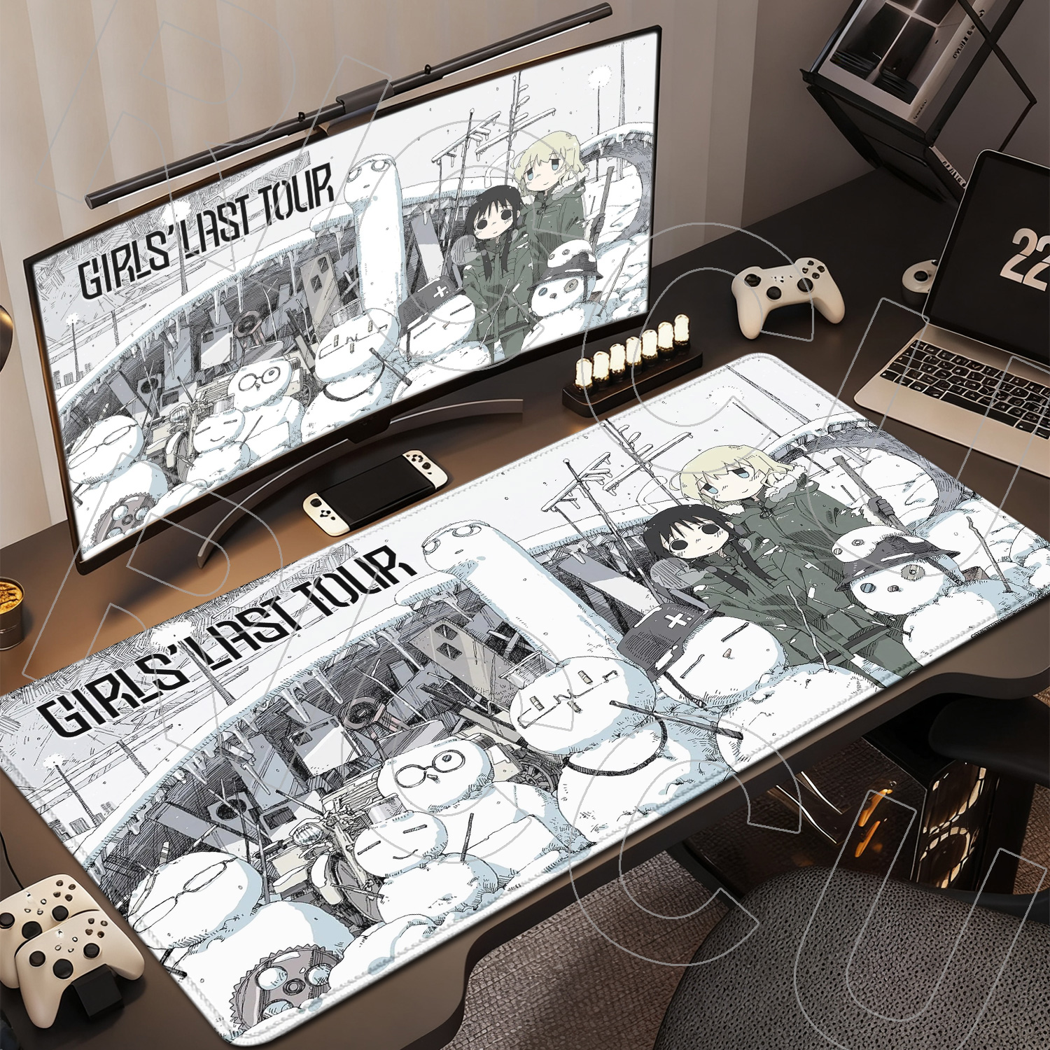 HD printing XXL Girls Last Tou - огляд і ціна Desk Setup Tour