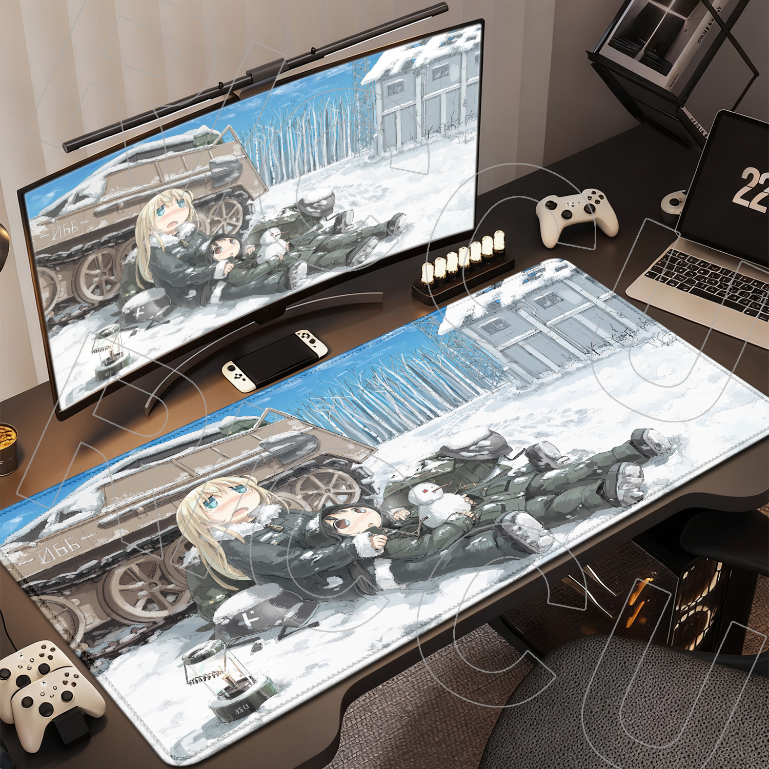 HD printing XXL Girls Last Tou - огляд і ціна Desk Setup Tour