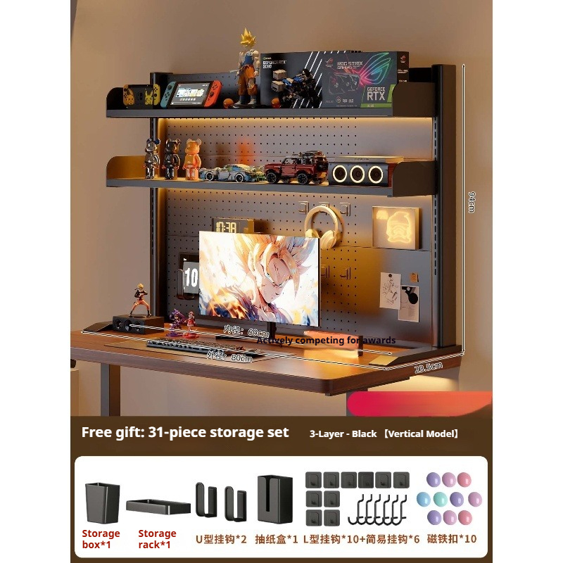 Clamp on Desk Shelf with Pegbo - огляд і ціна Desk Setup Organizer