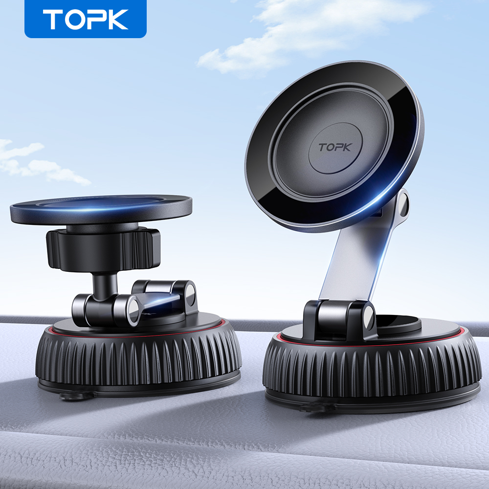 TOPK Magnetic Car Phone Mount  - огляд і ціна Desk Setup Stand
