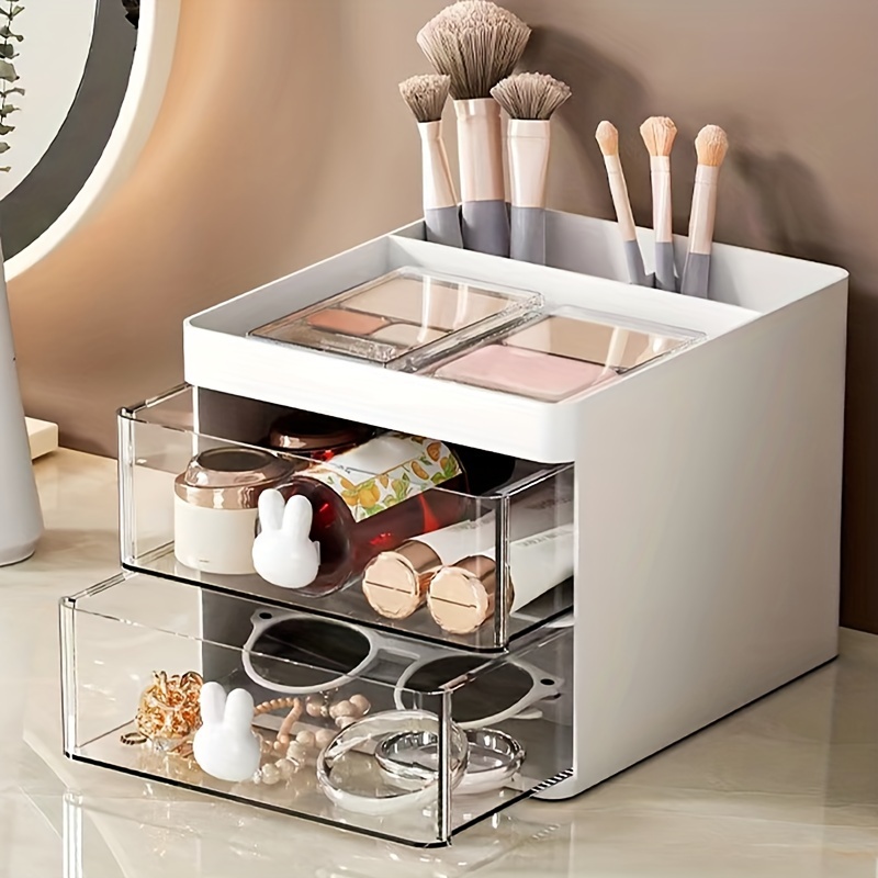 1pc Transparent Drawer Rabbit  - огляд і ціна Desk Setup Organizer