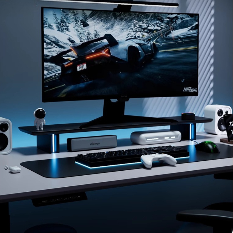 RGB Monitor Stand Ergonomic Co - огляд і ціна Desk Setup Ergonomics