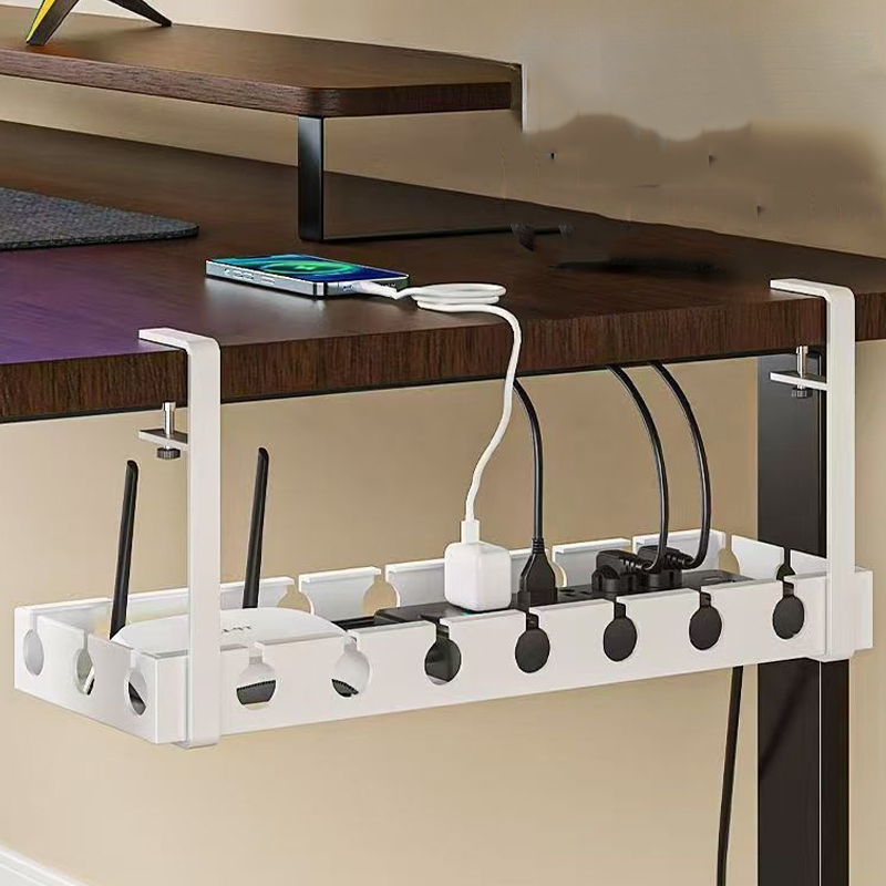 Under Table Cable Organizer No - огляд і ціна Desk Setup Organizer