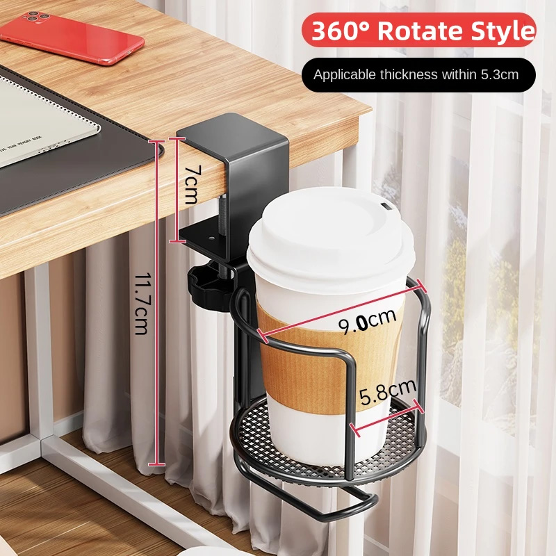 2 in 1 Desk Cup Holder with He - огляд і ціна Desk Setup Organizer