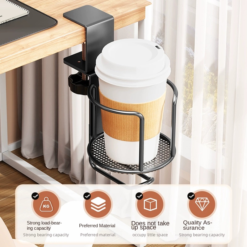 2 in 1 Desk Cup Holder with He - огляд і ціна Desk Setup Organizer