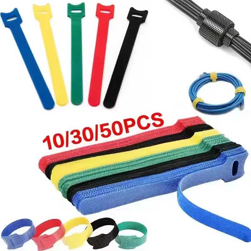 10/30/50PCS USB Cable Organize - огляд і ціна Desk Setup Cable Management