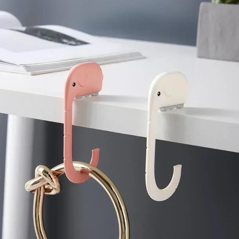 Portable Bag Hook Hanger Cute  - огляд і ціна Desk Setup Organizer