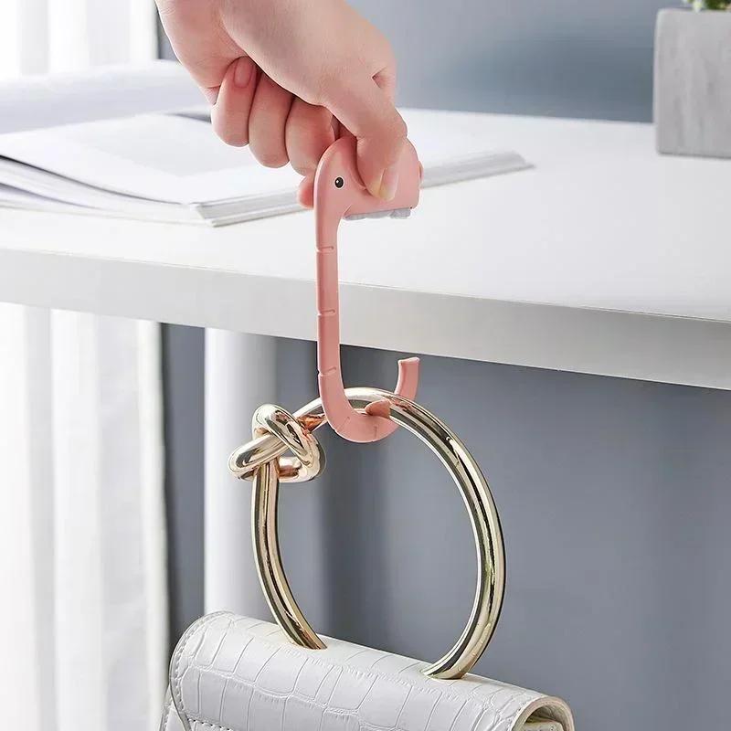 Portable Bag Hook Hanger Cute  - огляд і ціна Desk Setup Organizer