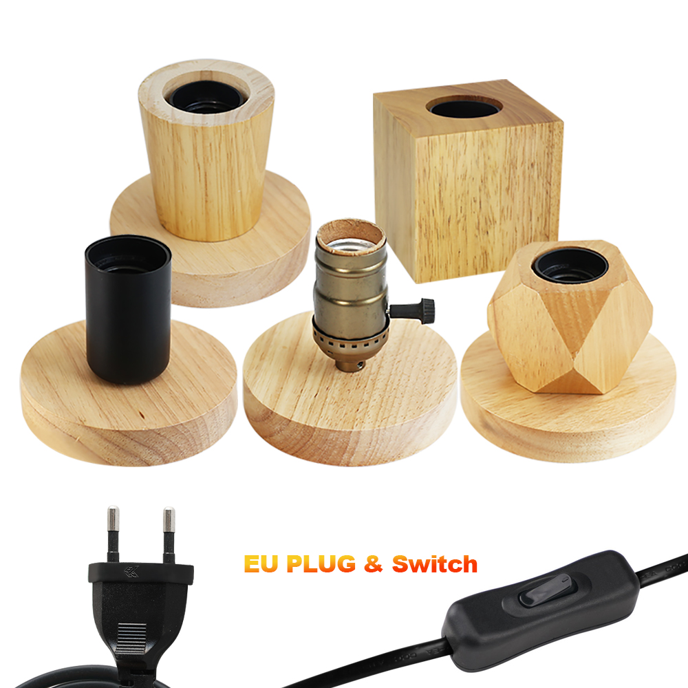 Retro Vintage Table Lamp Wood  - огляд і ціна Desk Setup Vintage