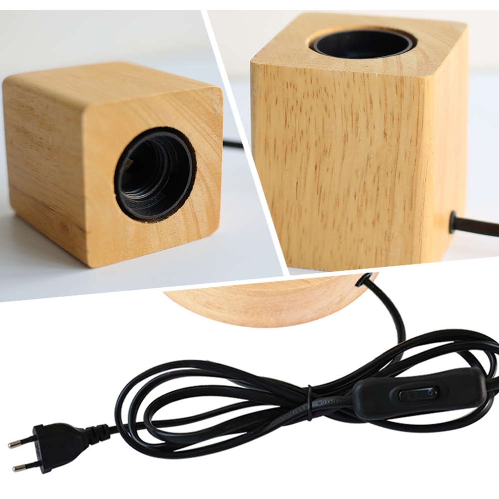 Retro Vintage Table Lamp Wood  - огляд і ціна Desk Setup Vintage