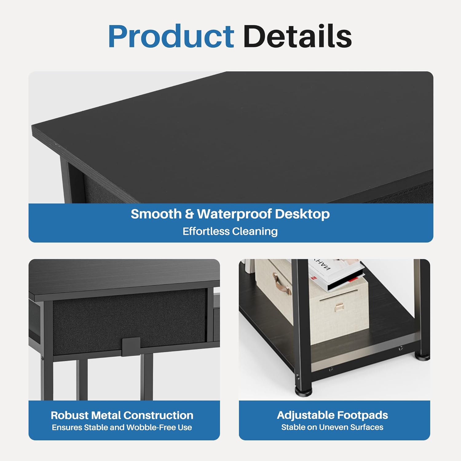 48-Inch Computer Desk with Fab - огляд і ціна Work Desk Home Setup