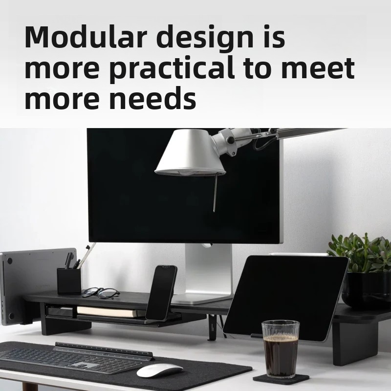 Solid Wood Monitor Riser Stand - огляд і ціна Desk Setup Organizer