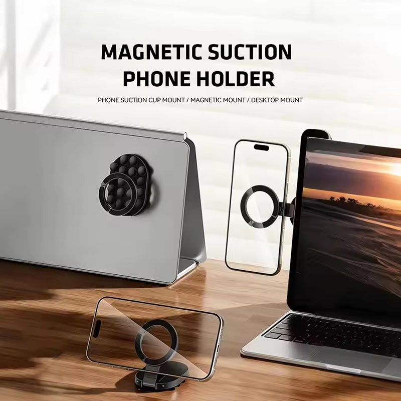 3 In1 Magnetic Foldable Phone  - огляд і ціна Desk Setup Stand
