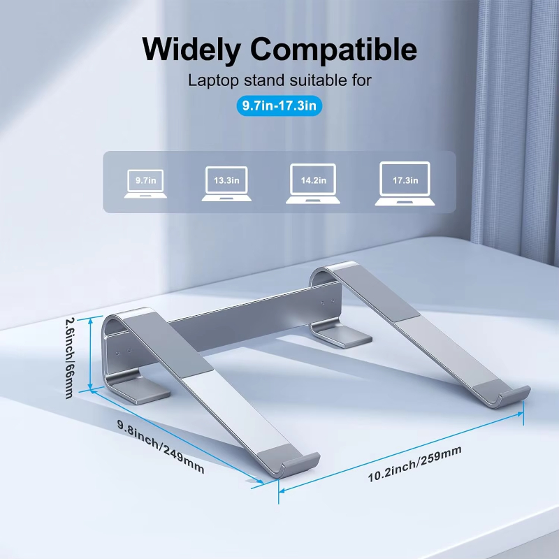 Aluminum Laptop Cooling Stand  - огляд і ціна Desk Setup Macbook