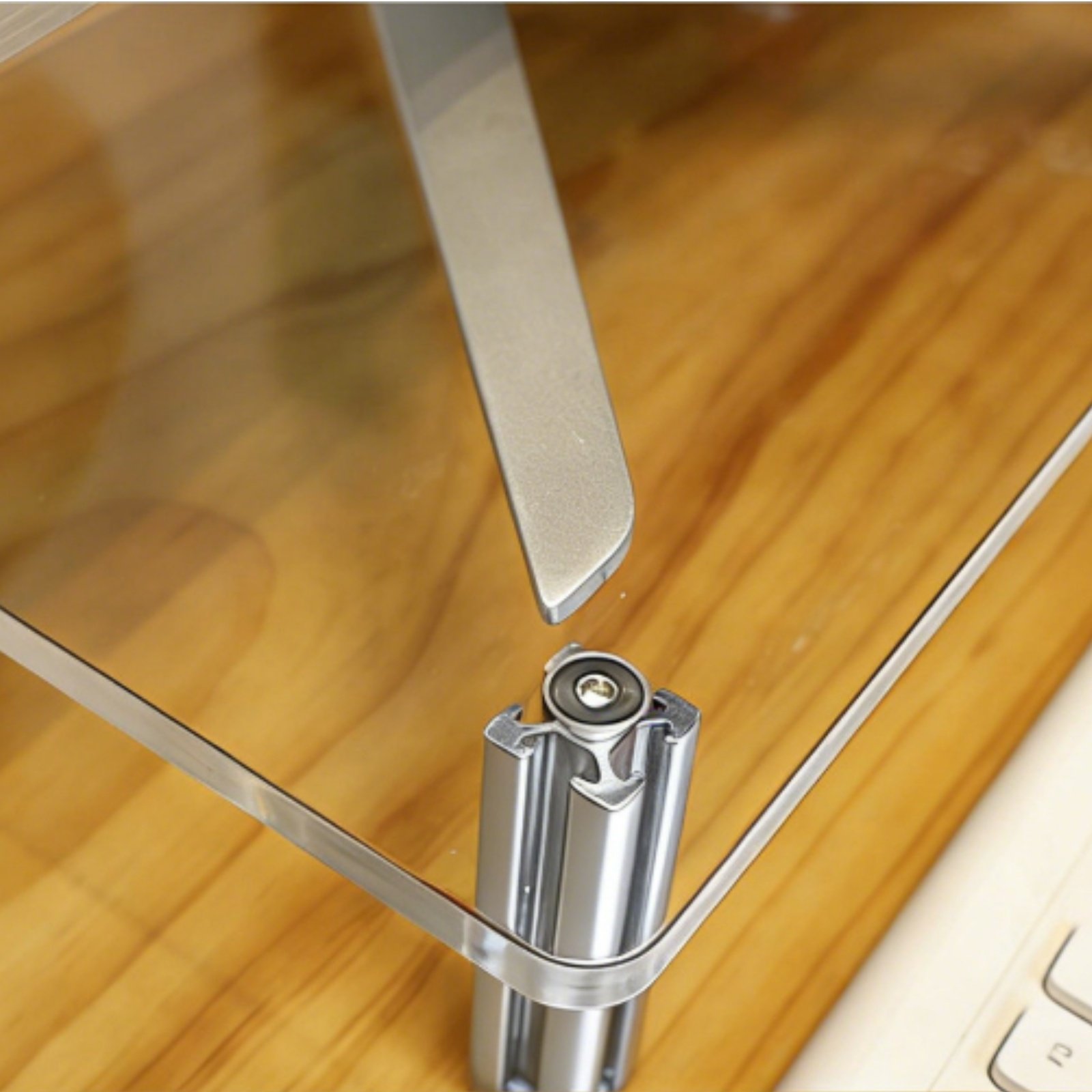 Acrylic Monitor Stand Easy to  - огляд і ціна Desk Setup Organizer