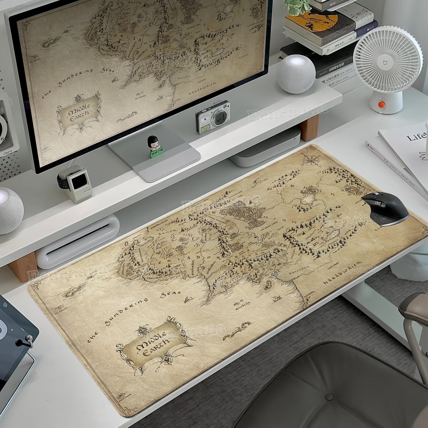 The L-Lord of The Ring Large G - огляд і ціна Desk Setup In Office