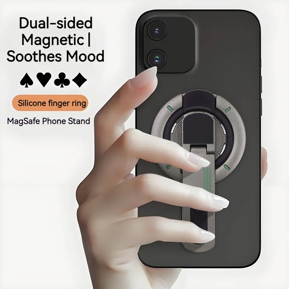 Double-Sided Magnetic Phone Ri - огляд і ціна Desk Setup Stand