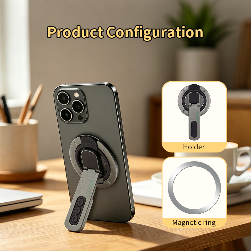 Double-Sided Magnetic Phone Ri - огляд і ціна Desk Setup Stand
