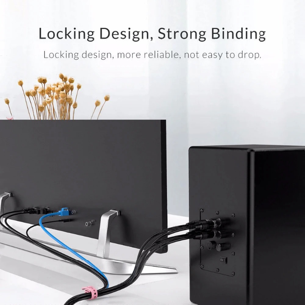20PCS Cable Ties Cord Organize - огляд і ціна Desk Setup Cable Management