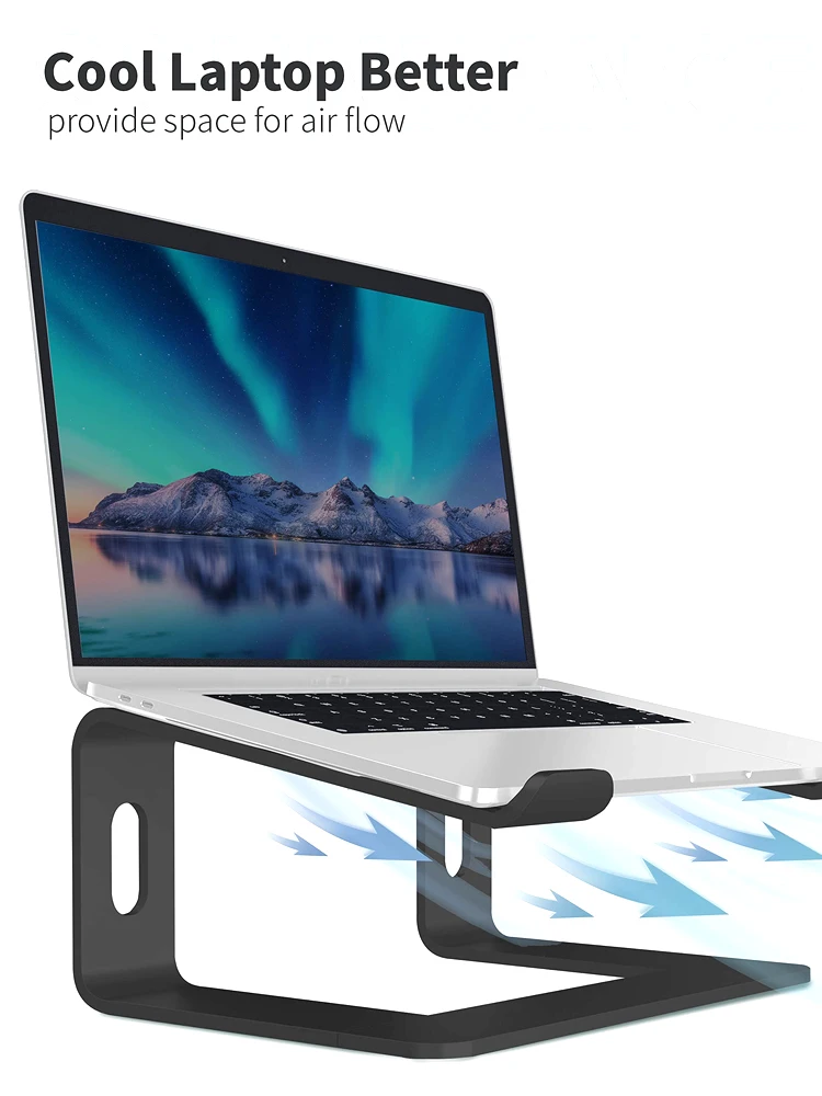 Laptop Stand Ergonomic Laptops - огляд і ціна Desk Setup Macbook