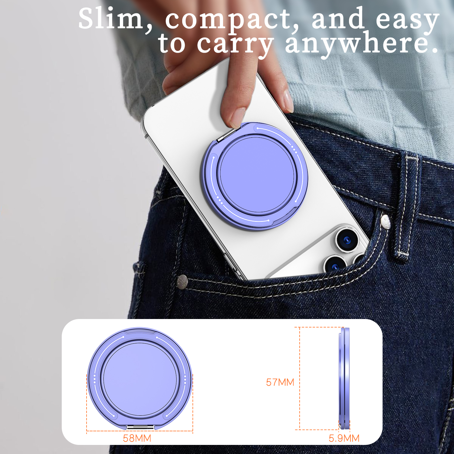 360° Rotatable For MagSafe Mag - огляд і ціна Desk Setup Stand