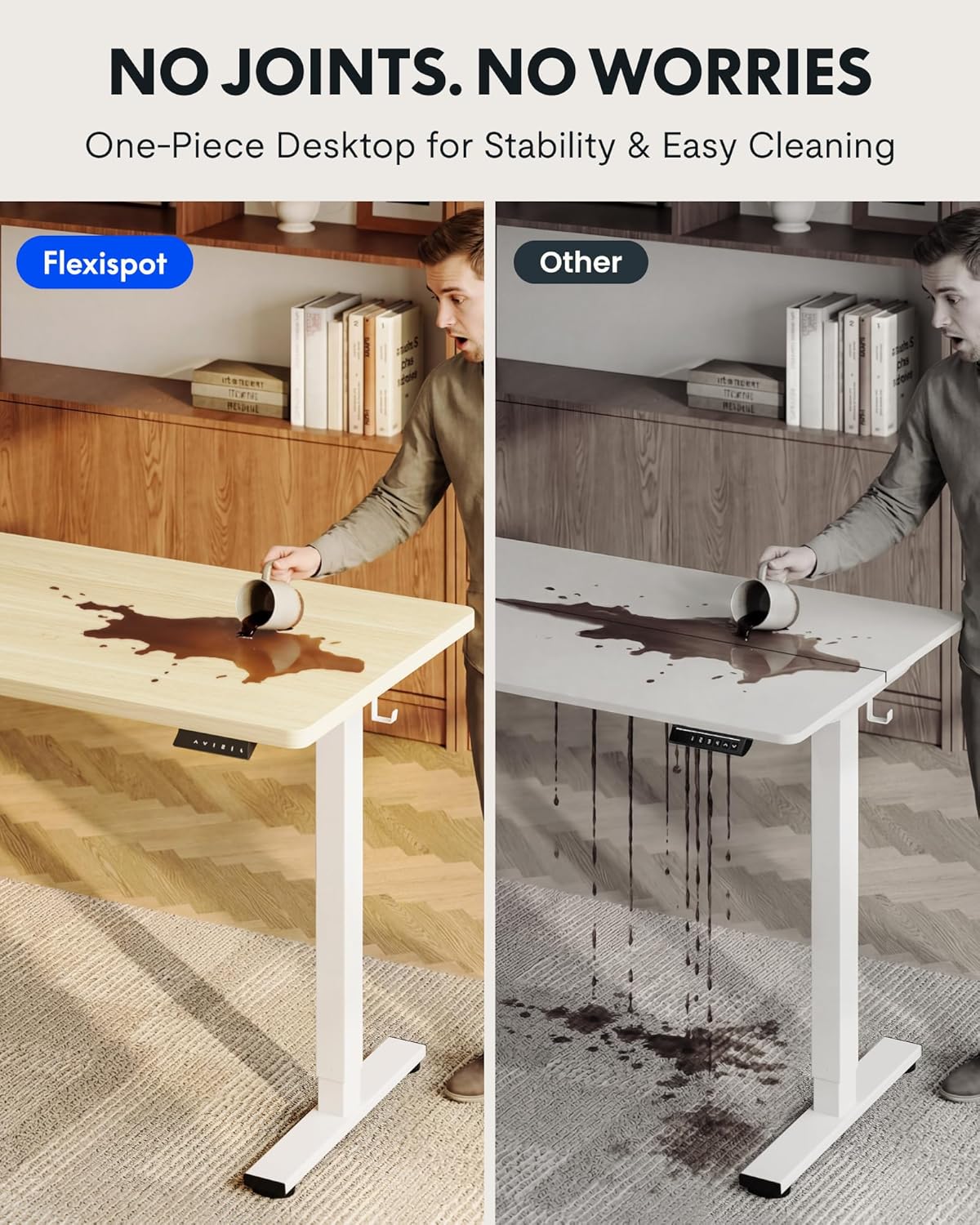 Electric Height Adjustable Sta - огляд і ціна Desk Setup L Shaped