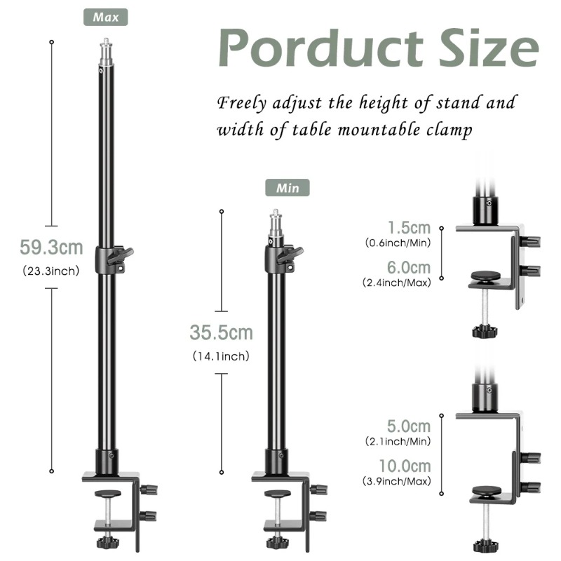 Desk Mount Stand,Adjustable Ta - огляд і ціна Desk Setup Tips