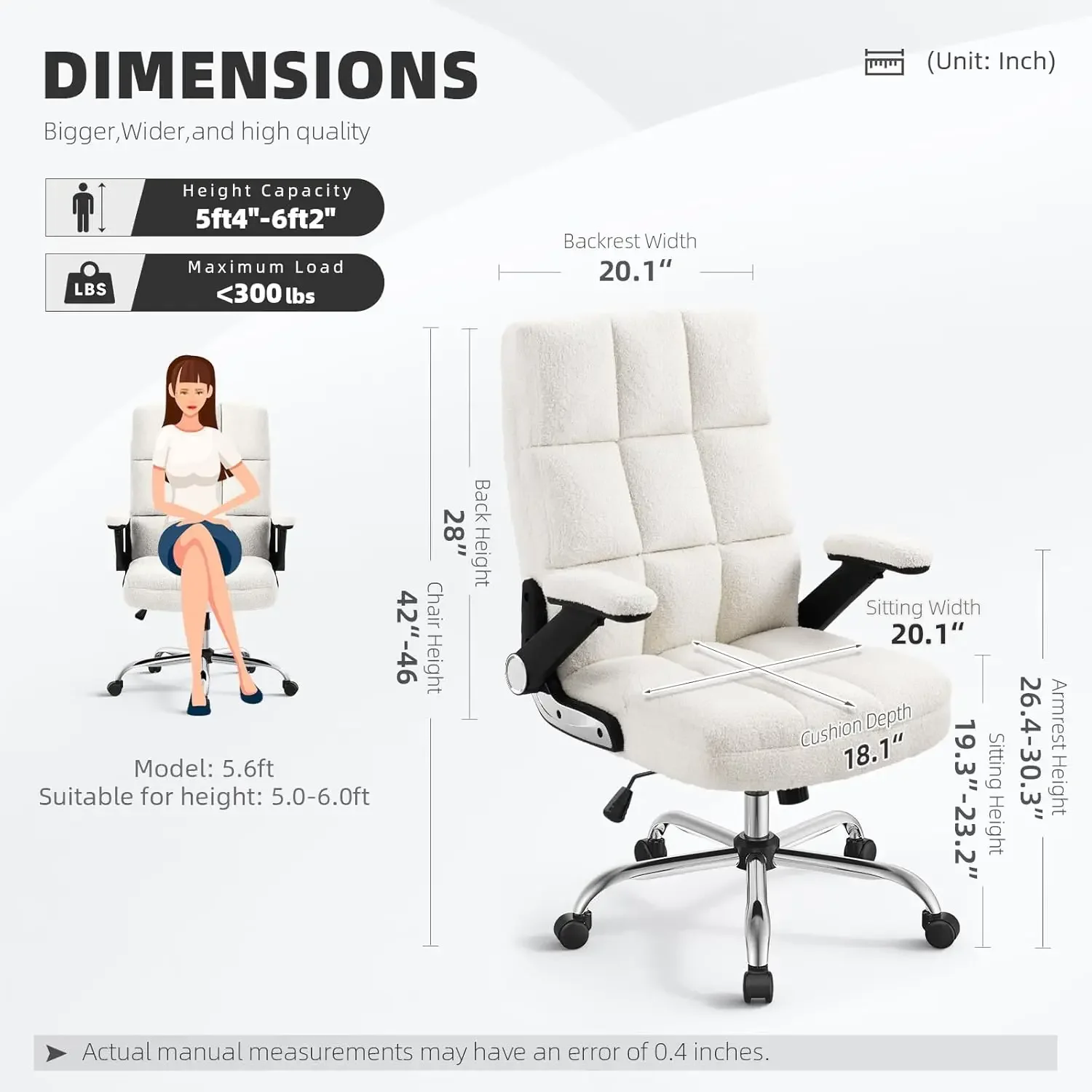 ergonomic high-back desk chair - огляд і ціна Desk Setup Ergonomics